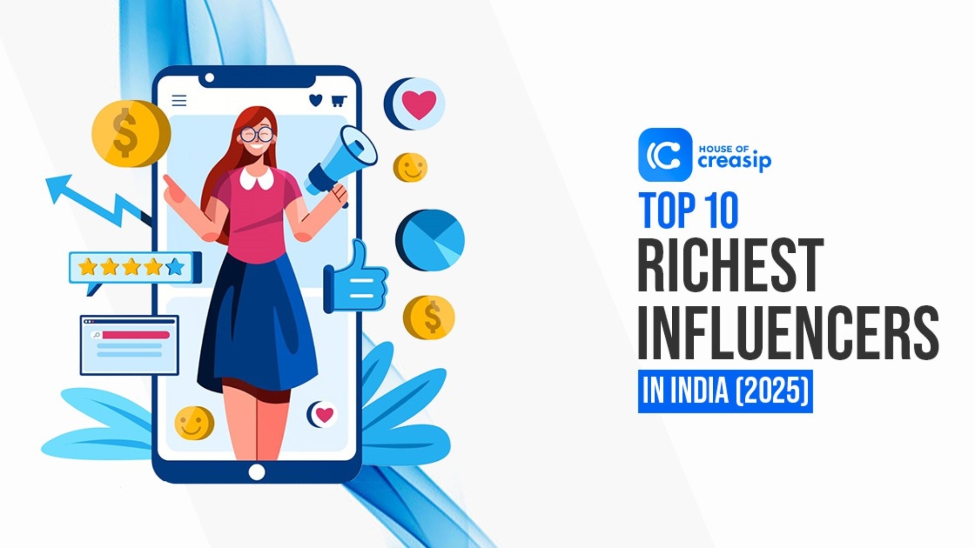 Top Richest Influencers in India 2025